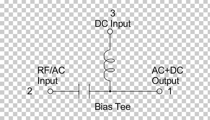 Bias Tee Circuit Diagram Wiring Diagram Electronic Circuit Schematic PNG, Clipart, Angle, Area, Bias, Black And White, Brand Free PNG Download