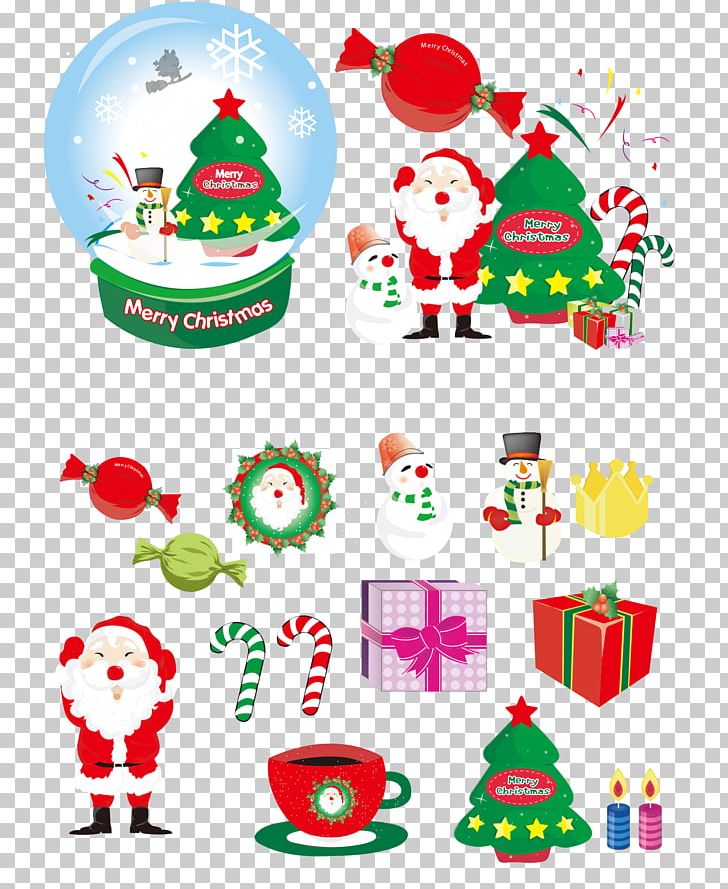 Santa Claus Christmas Ornament Christmas Tree PNG, Clipart, Area, Baby Toys, Ball, Candy, Chr Free PNG Download