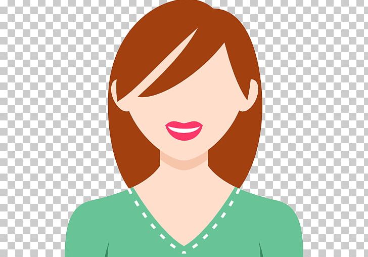 Avatar User Profile Computer Icons Woman PNG, Clipart, Avatar, Brown Hair, Cartoon, Cheek, Child Free PNG Download