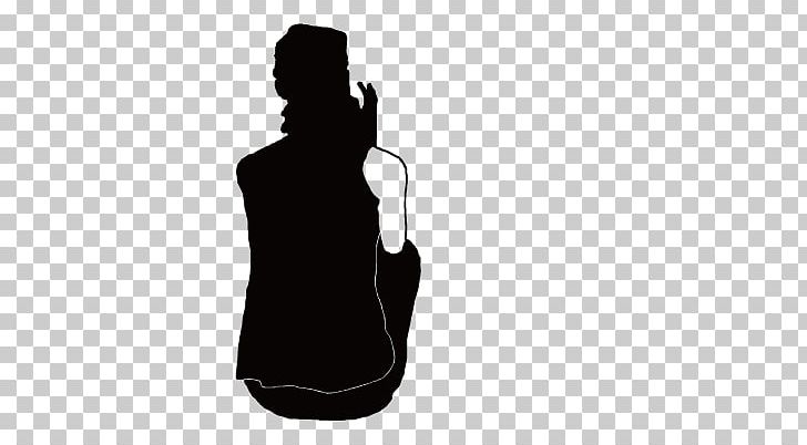 Black And White Silhouette PNG, Clipart, Angry Man, Black, Business Man, Computer, Computer Wallpaper Free PNG Download
