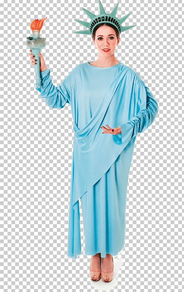 Statue Of Liberty The Works Fancy Dress Costume Party Clothing PNG, Clipart, Aqua, Clothing, Clothing Sizes, Costume, Costume Design Free PNG Download
