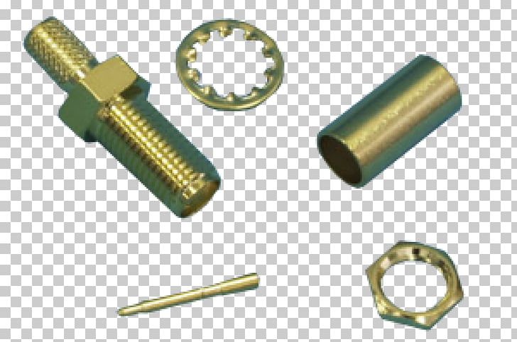 RP-SMA Electrical Connector Fastener Crimp Amphenol PNG, Clipart, Amphenol, Brass, Crimp, Cylinder, Eirl Free PNG Download