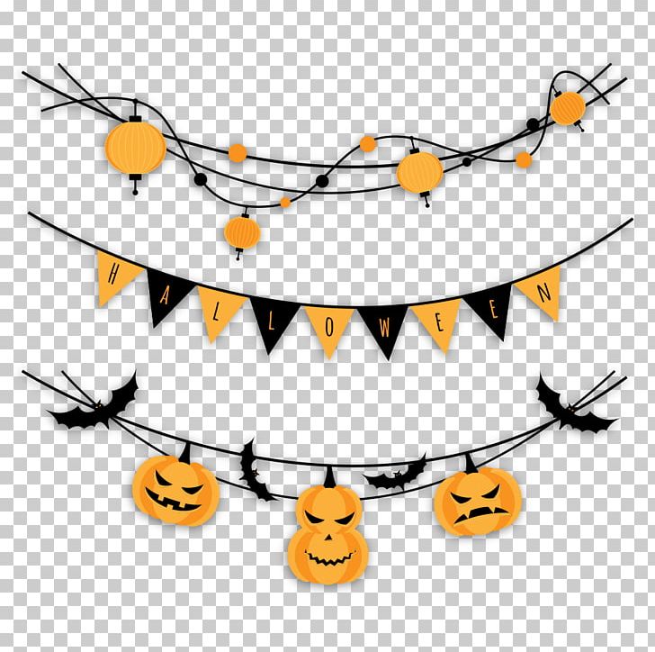 Halloween Party Garland PNG, Clipart, American Flag, Artwork, Celebrate, Clip Art, Color Free PNG Download