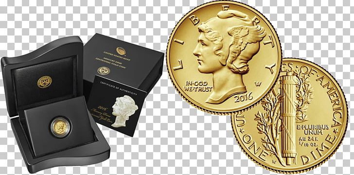 Mercury Dime Gold Coin United States Mint PNG, Clipart, American Gold Eagle, Coin, Coin Collecting, Commemorative Coin, Dime Free PNG Download