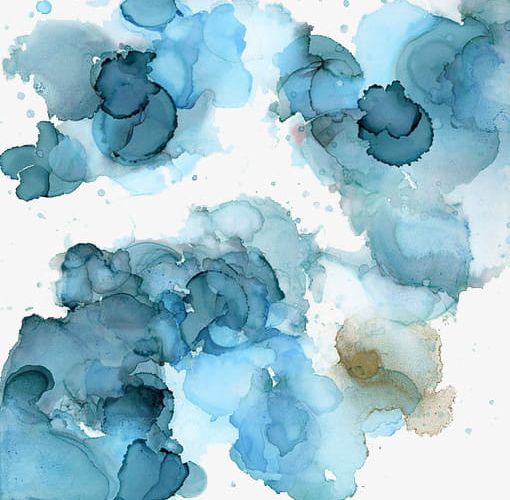 Light Blue Watercolor Water Droplets PNG, Clipart, Blue, Droplets, Light, Light Blue, Simple Free PNG Download