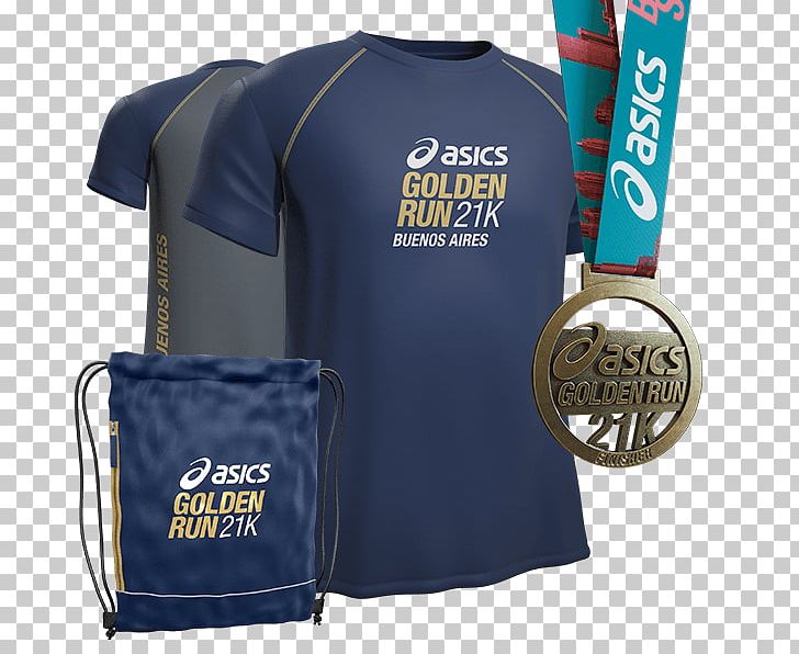 T-shirt 2018 Rio De Janeiro Marathon ASICS Golden Run 2018 – São Paulo PNG, Clipart, Asics, Blue, Brand, Clothing, Electric Blue Free PNG Download