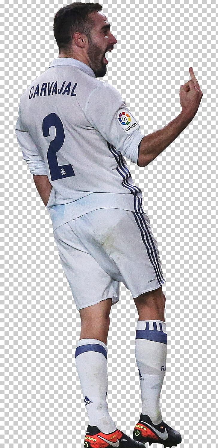 Dani Carvajal Real Madrid C.F. 2016–17 La Liga Jersey Rendering PNG, Clipart, 2016, 2017, Baseball Equipment, Clothing, Dani Carvajal Free PNG Download