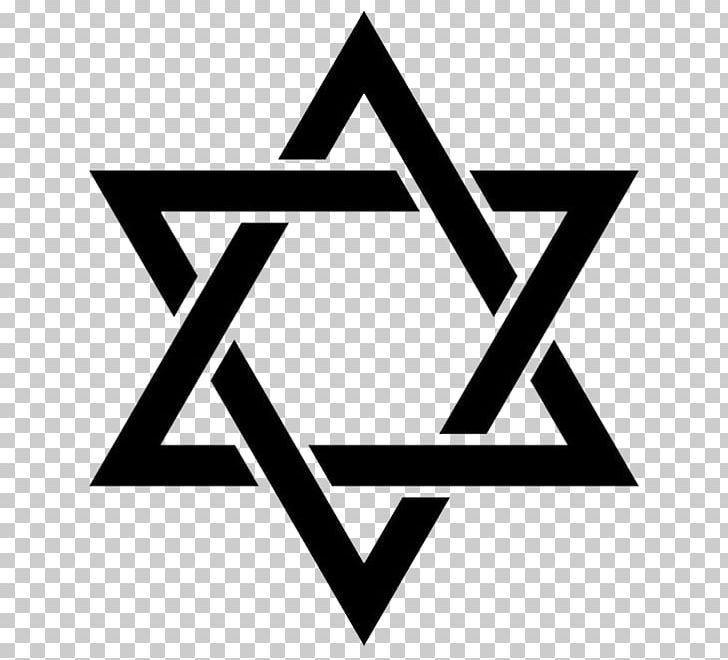 Star Of David PNG, Clipart, Angle, Area, Black And White, Brand, David Free PNG Download