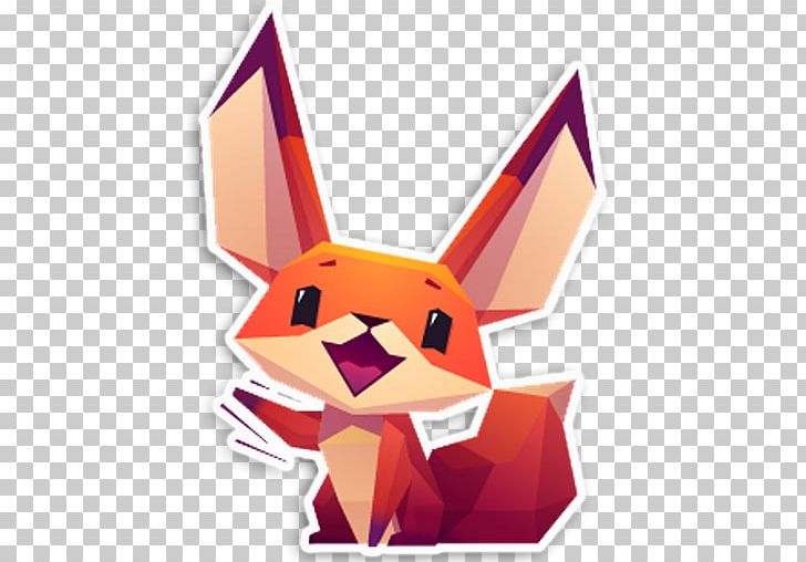 Sticker Telegram Red Fox PNG, Clipart, Animals, Animation, Art Paper, Cartoon, Computer Wallpaper Free PNG Download