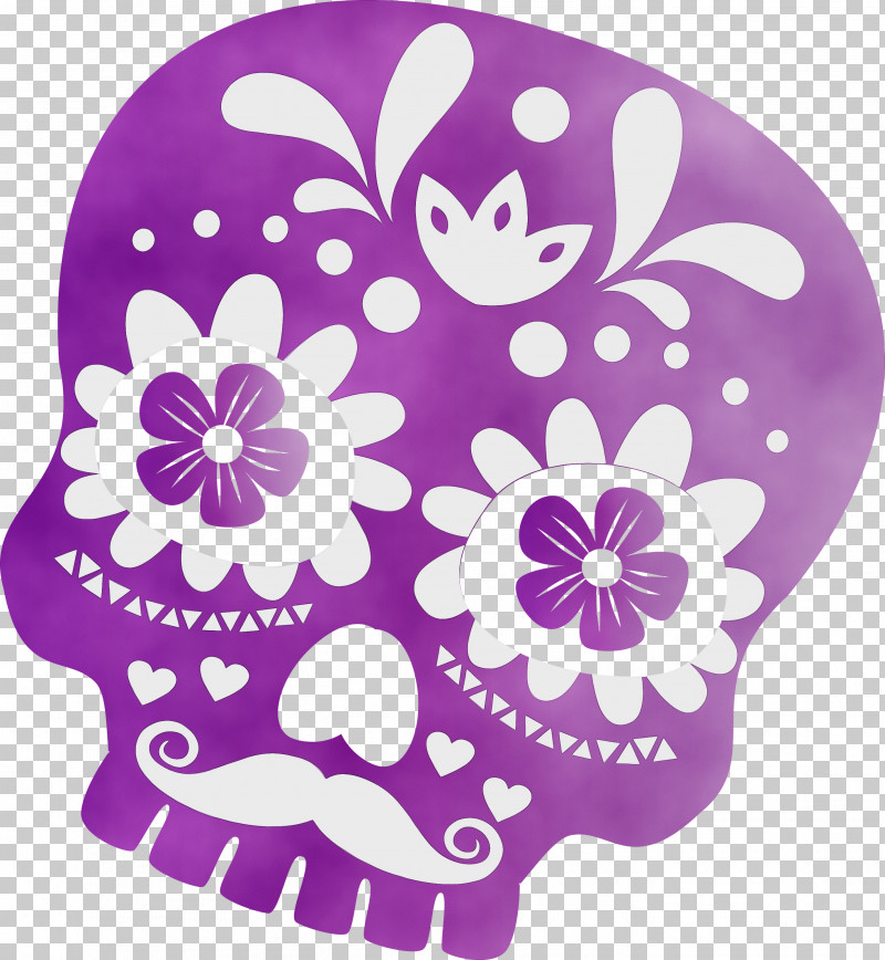 Visual Arts Flower Purple Biology Science PNG, Clipart, Biology, Calavera, Flower, La Calavera Catrina, Paint Free PNG Download