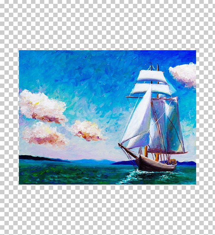 Sailboat Art Painting PNG, Clipart, Acrylic Paint, Art, Artwork, Barque, Brig Free PNG Download
