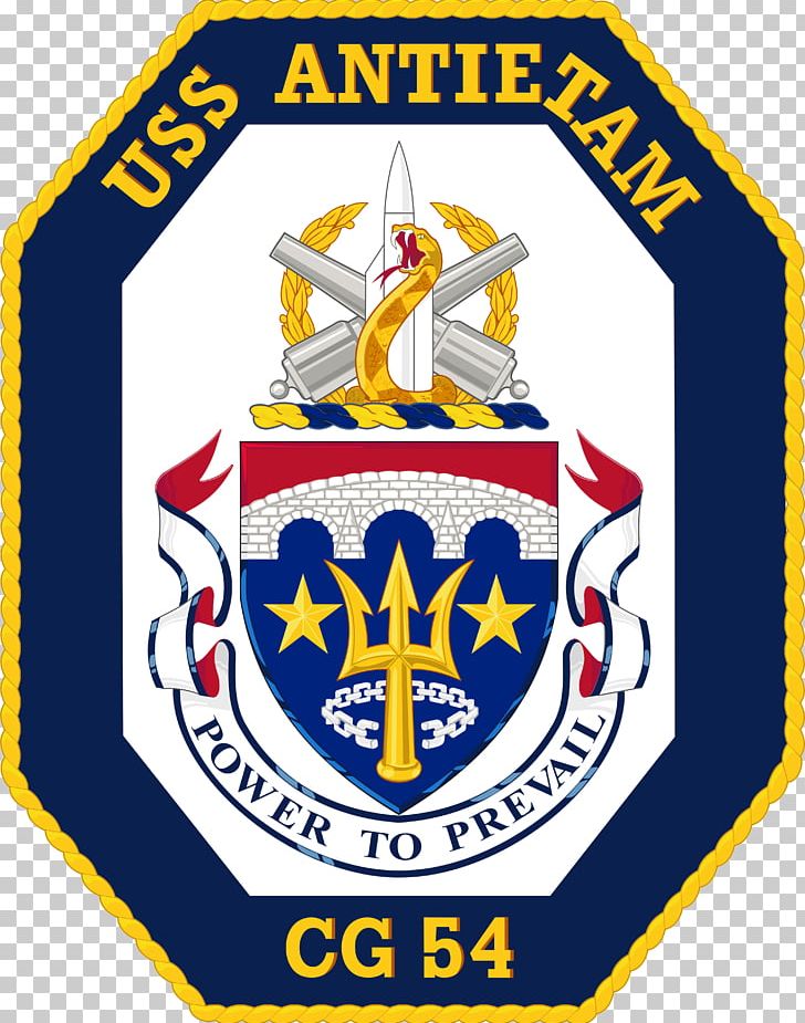 Battle Of Antietam United States Navy USS Antietam (CG-54) Ticonderoga-class Cruiser PNG, Clipart, Aegis Combat System, Area, Battle Of Antietam, Brand, Crest Free PNG Download