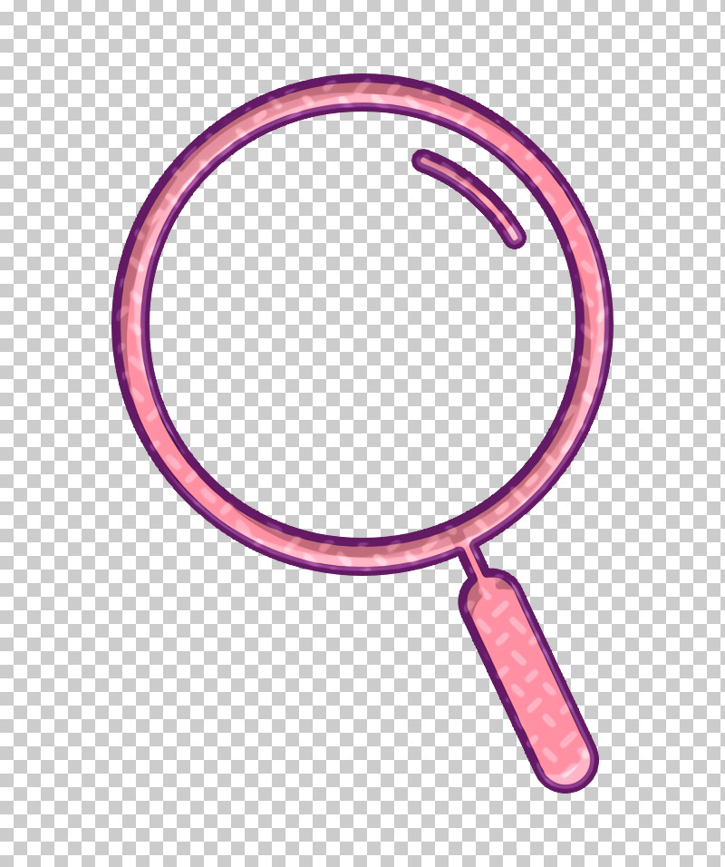 Search Icon Search Icon Search Line Icon Icon PNG, Clipart, Circle, Magenta, Pink, Search Icon Free PNG Download