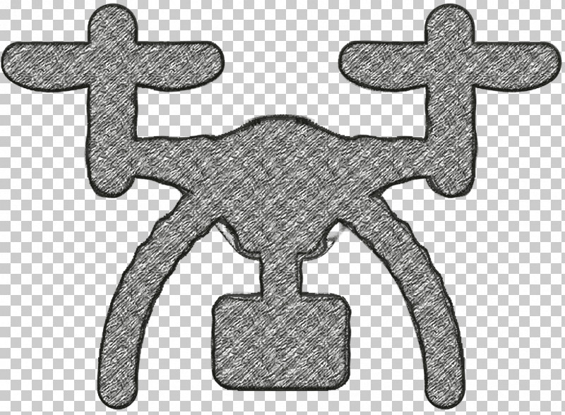 Drone Icon Drone Technology Icon PNG, Clipart, Biology, Black, Black And White, Cross, Drone Icon Free PNG Download
