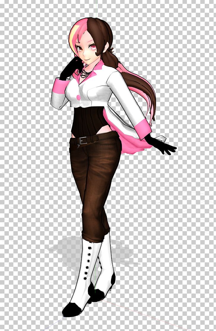 Nora Valkyrie Character Work Of Art Shoe Hatsune Miku PNG, Clipart, Audio, Brown Hair, Character, Clothing, Corset Free PNG Download