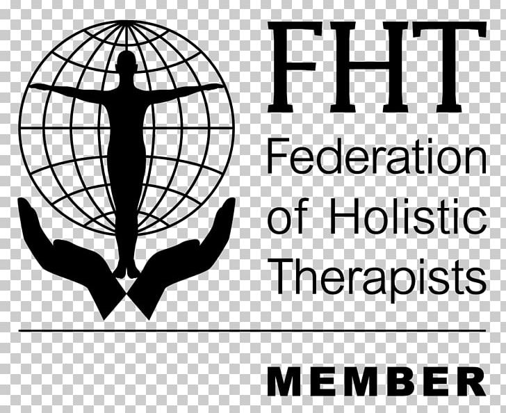 Therapy Federation Of Holistic Therapists Massage Logo Reiki PNG, Clipart, Area, Black And White, Brand, Business, Circle Free PNG Download