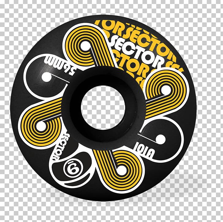 Wheel Circle Logo Skateboard Yellow PNG, Clipart, Automotive Wheel System, Auto Part, Brand, Circle, Compact Disc Free PNG Download