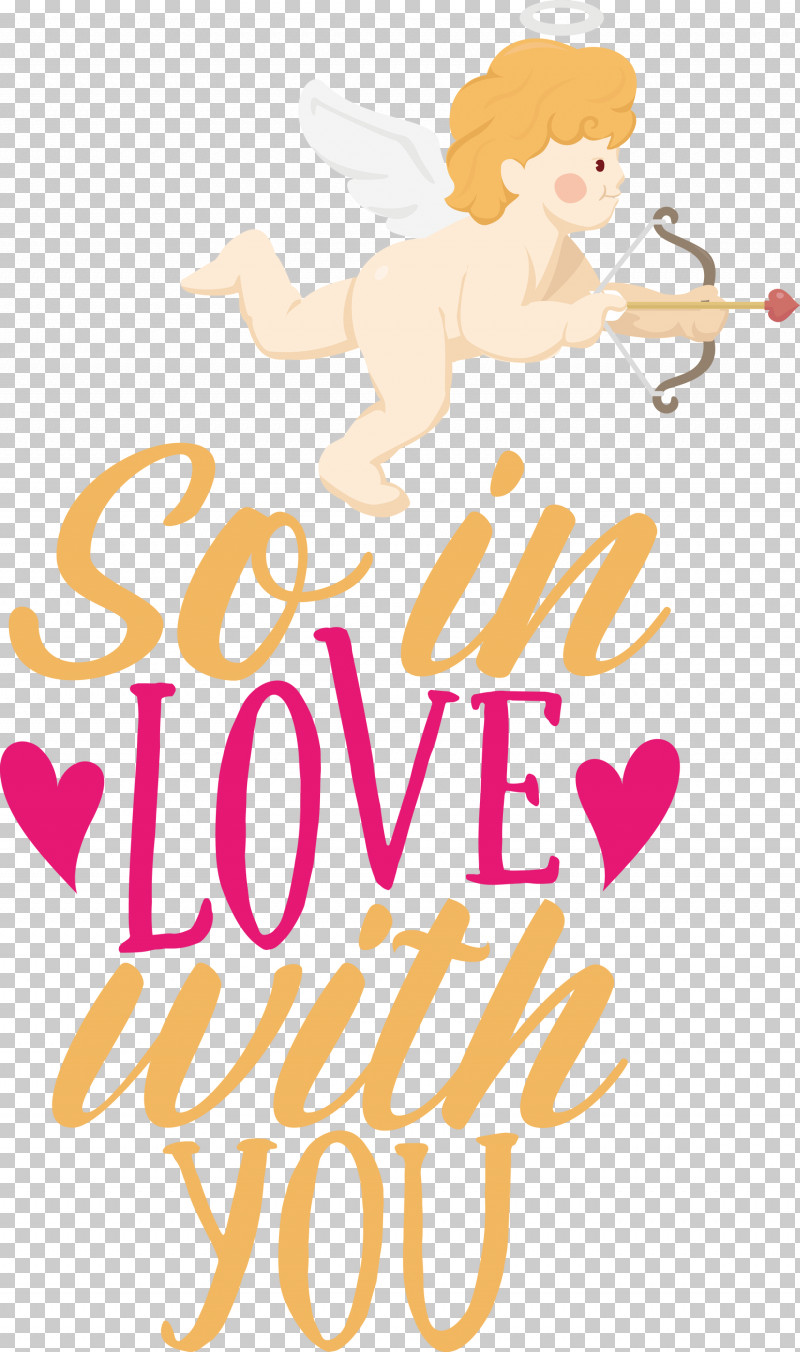So In Love With You Valentines Day Valentine PNG, Clipart, Behavior, Cartoon, Character, Geometry, Happiness Free PNG Download