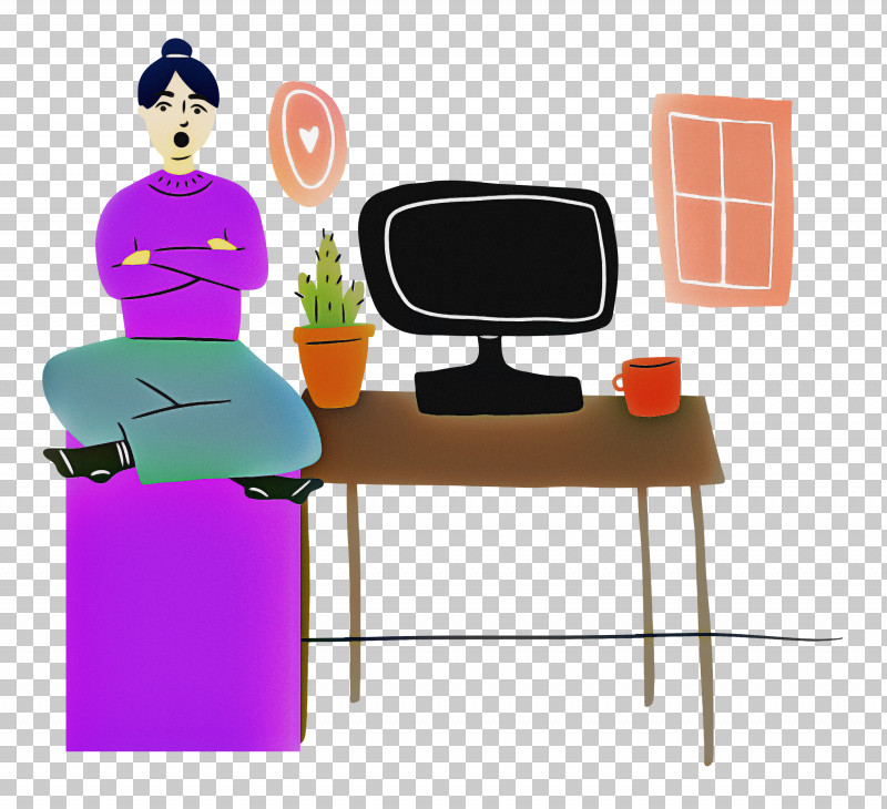 At Home PNG, Clipart, At Home, Cartoon, Chair, Desk, Drawing Free PNG Download