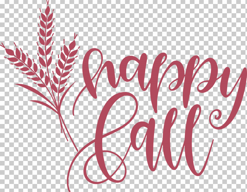 Happy Autumn Happy Fall PNG, Clipart, Flower, Happy Autumn, Happy Fall, Line, Logo Free PNG Download