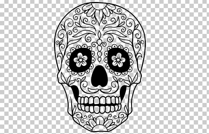 Calavera Coloring Book Skull Day Of The Dead Mexican Cuisine PNG, Clipart, Adult, Artwork, Black And White, Bone, Book Free PNG Download