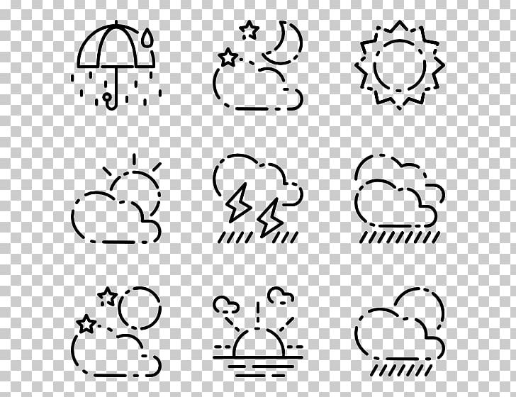 Weather Forecasting Climate Icon Design Meteorology PNG, Clipart, Angle, Art, Black, Black And White, Cartoon Free PNG Download