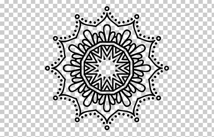 Mandala Coloring Book Drawing Can Stock Photo PNG, Clipart, Area, Art, Black, Black And White, Buddhism Free PNG Download