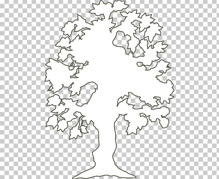 Tree Outline PNG, Clipart, Angle, Art, Black, Black And White, Diagram Free PNG Download