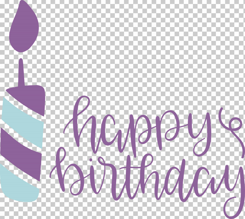 Birthday Happy Birthday PNG, Clipart, Birthday, Calligraphy, Geometry, Happy Birthday, Lavender Free PNG Download
