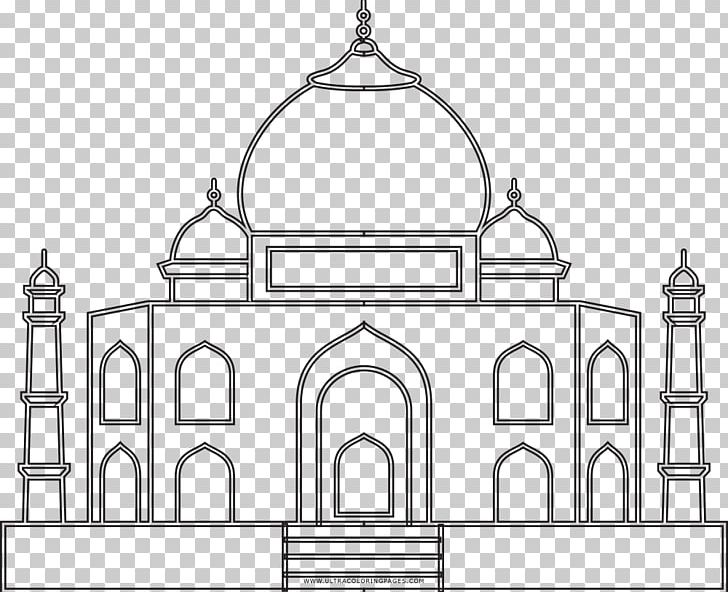 Taj Mahal Yamuna Coloring Book Drawing Mausoleum PNG, Clipart, Agra, Arch, Architecture, Area, Ausmalbild Free PNG Download