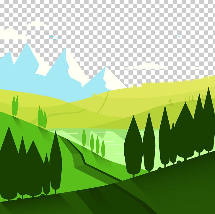 Nature Landscape Euclidean PNG, Clipart, Angle, Camping, Cartoon, Cartoon Mountains, Computer Wallpaper Free PNG Download