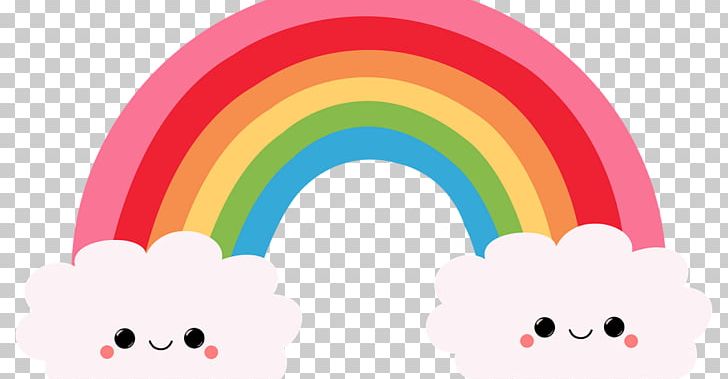 Rainbow Cloud Kawaii PNG, Clipart, Cartoon, Circle, Cloud, Color, Computer Wallpaper Free PNG Download