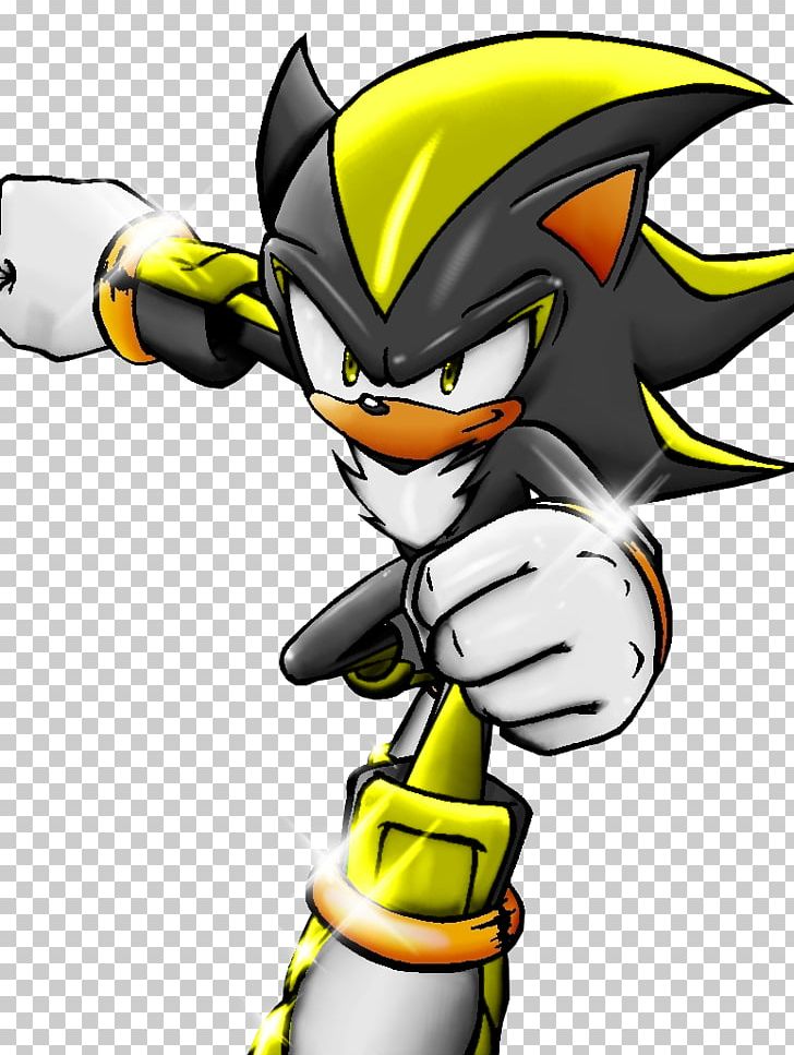 sonic black and yellow