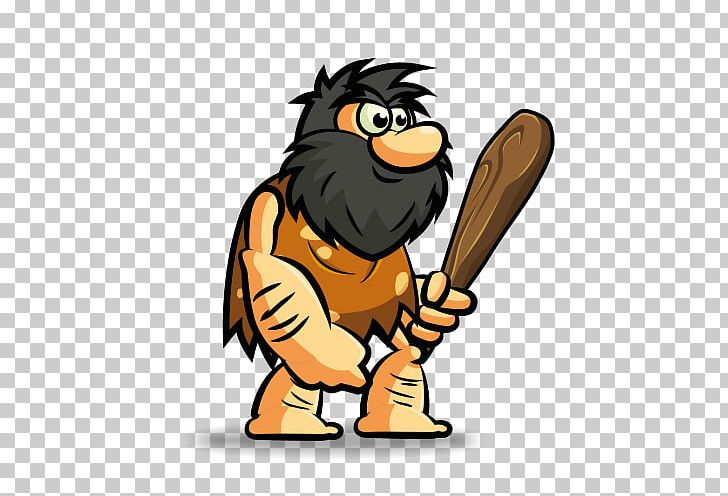 Hungry Caveman Neolithic Caveman Hunter PNG, Clipart, Beak, Bird, Carnivoran, Cartoon, Cartoon Character Free PNG Download