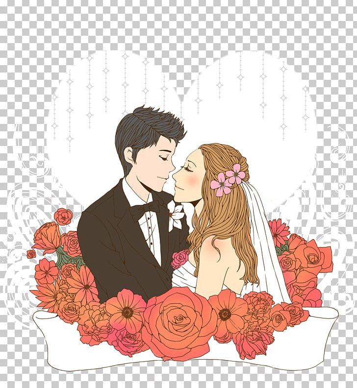 Marriage Proposal Romance Bridegroom PNG, Clipart, Anniversary, Bride, Brides, Cartoon, Cartoon Bride And Groom Free PNG Download