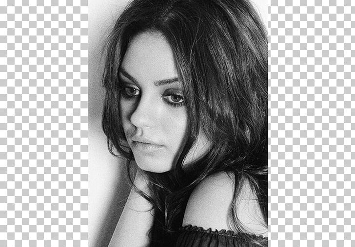 Mila Kunis Portrait Photography Photo Shoot PNG, Clipart, Amanda Seyfried, Bangs, Beauty, Black And White, Black Hair Free PNG Download
