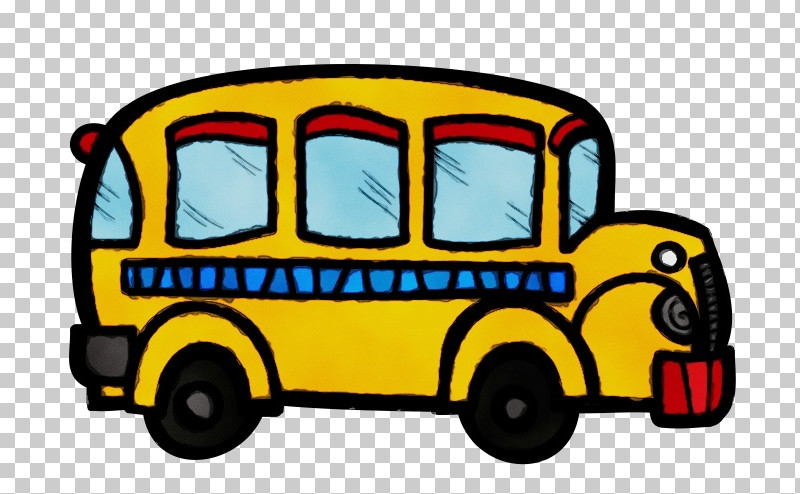 School Bus PNG, Clipart, Cover Art, Line Art, National Primary School, Paint, School Free PNG Download