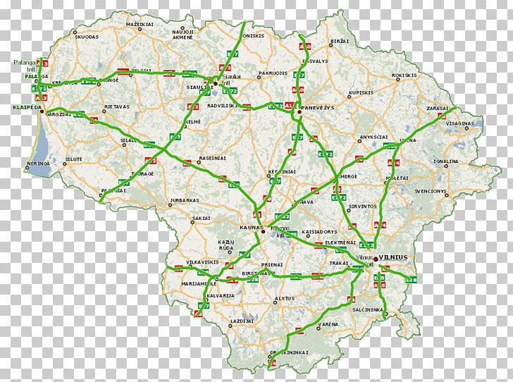 Lithuania Lietuvos Keliai Map Road Transport PNG, Clipart, Area, Government Of Lithuania, Highway, Line, Lithuania Free PNG Download