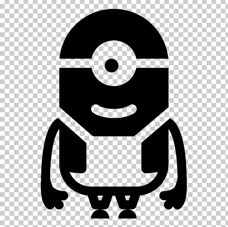 Computer Icons Minions Emoticon YouTube PNG, Clipart, Animation, Black, Black And White, Cheburashka, Computer Icons Free PNG Download