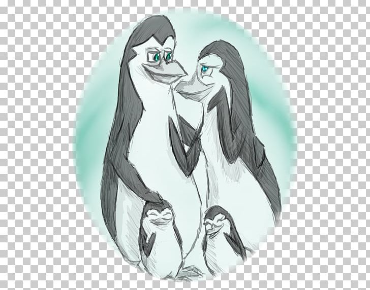 Penguin Sketch Illustration Mammal Legendary Creature PNG, Clipart, Animals, Bird, Drawing, Fictional Character, Flightless Bird Free PNG Download