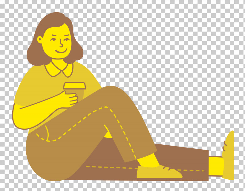 Sitting On Floor Sitting Woman PNG, Clipart, Cartoon, Cartoon M, Competence, French Language, Girl Free PNG Download