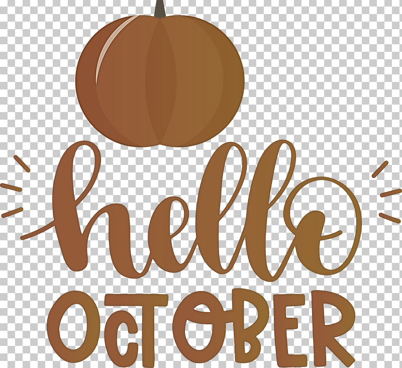 Hello October October PNG, Clipart, Fruit, Hello October, Logo, Meter, October Free PNG Download