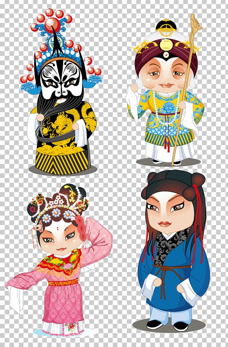 Peking Opera Chinese Opera Cartoon PNG, Clipart, Actress, Adobe Illustrator, Art, Beijing Opera, Cartoon Characters Free PNG Download