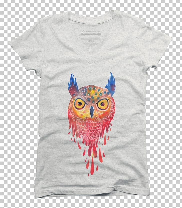 T-shirt Owl Design By Humans IPhone 6 Hoodie PNG, Clipart, Bird, Bird Of Prey, Canvas, Canvas Print, Clothing Free PNG Download