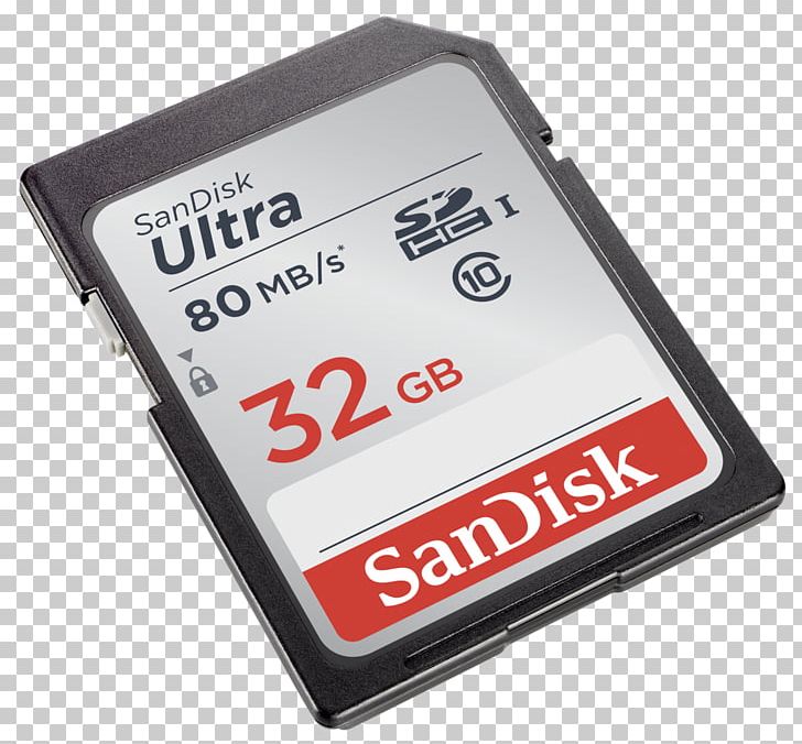 SDHC Secure Digital Flash Memory Cards SanDisk SDXC PNG, Clipart, Camera, Computer Data Storage, Data Storage Device, Electronic Device, Electronics Accessory Free PNG Download