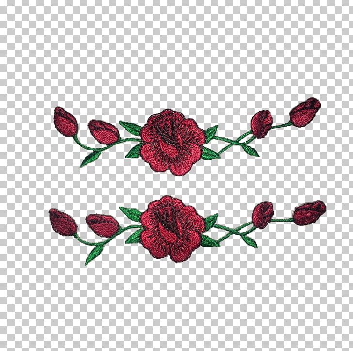 Garden Roses Vans Iron-on Embroidery PNG, Clipart, Clothing, Cut Flowers, Embroidered Patch, Embroidery, Floral Design Free PNG Download