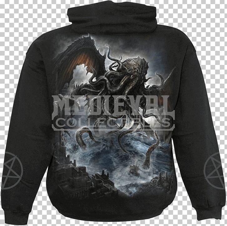 The Call Of Cthulhu Hoodie T-shirt Miskatonic River PNG, Clipart, Bluza, Call Of Cthulhu, Clothing, Cthulhu, Cthulhu Mythos Free PNG Download