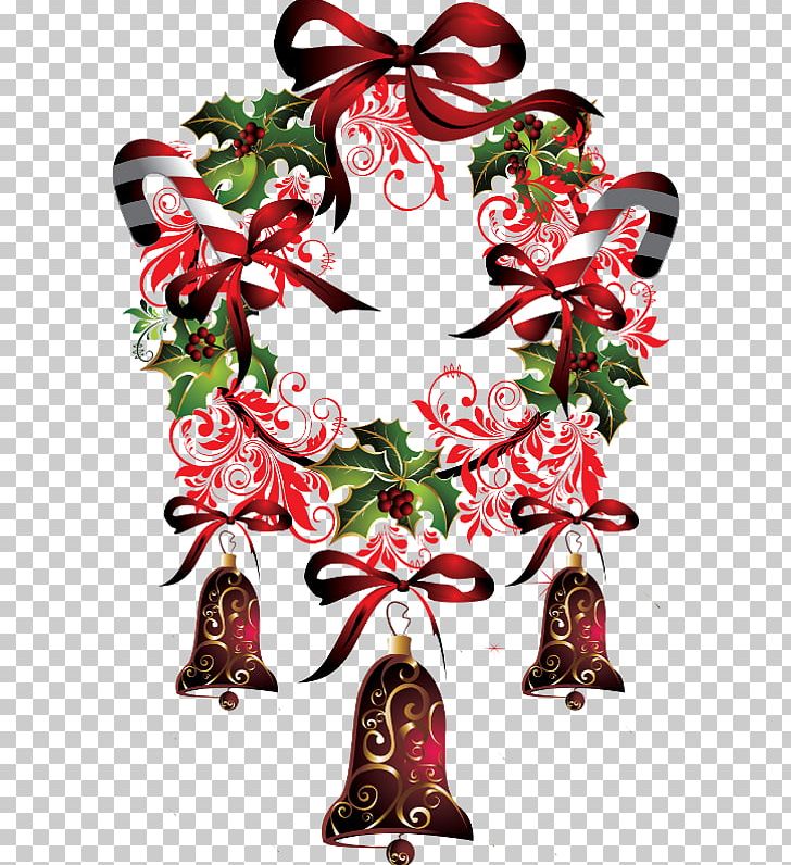 Christmas Tree Wreath Christmas Ornament Floral Design PNG, Clipart, Bell, Candle, Christmas Decoration, Christmas Ornament, Christmas Tree Free PNG Download