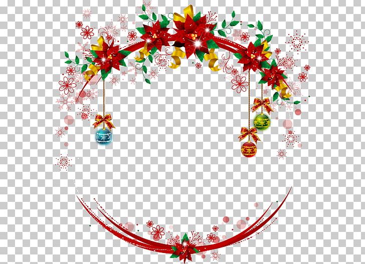 Christmas Tree Wreath Illustration PNG, Clipart, Cartoon Couple, Cartoon Vector, Chr, Christmas, Christmas Card Free PNG Download