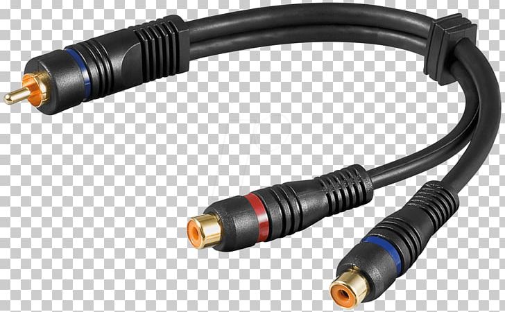 RCA Connector Adapter Phone Connector Electrical Cable Stereophonic Sound PNG, Clipart, Adapter, Cable, Cavo Audio, Cinch, Coaxial Free PNG Download